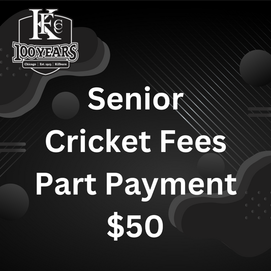 Cricket Fees 2023/4 - SENIOR ( part payment )