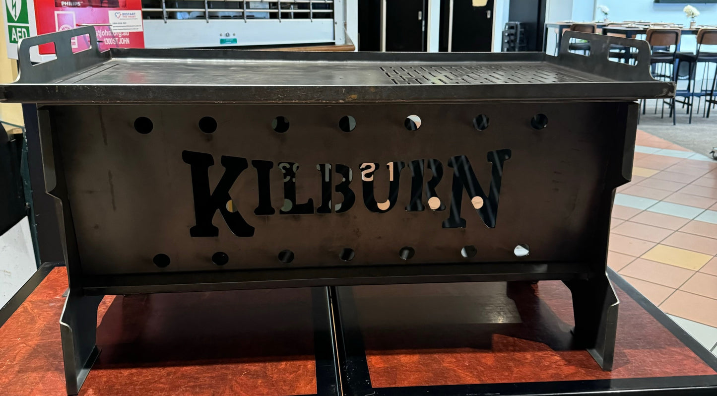 Kilburn FCC Firepit + BBQ Top